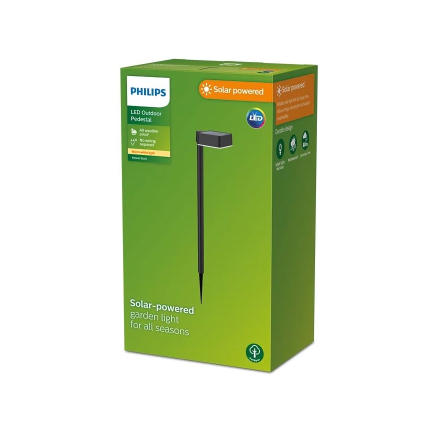 Philips - Lampe solaire VYNCE LED/1,5W/3,7V IP44