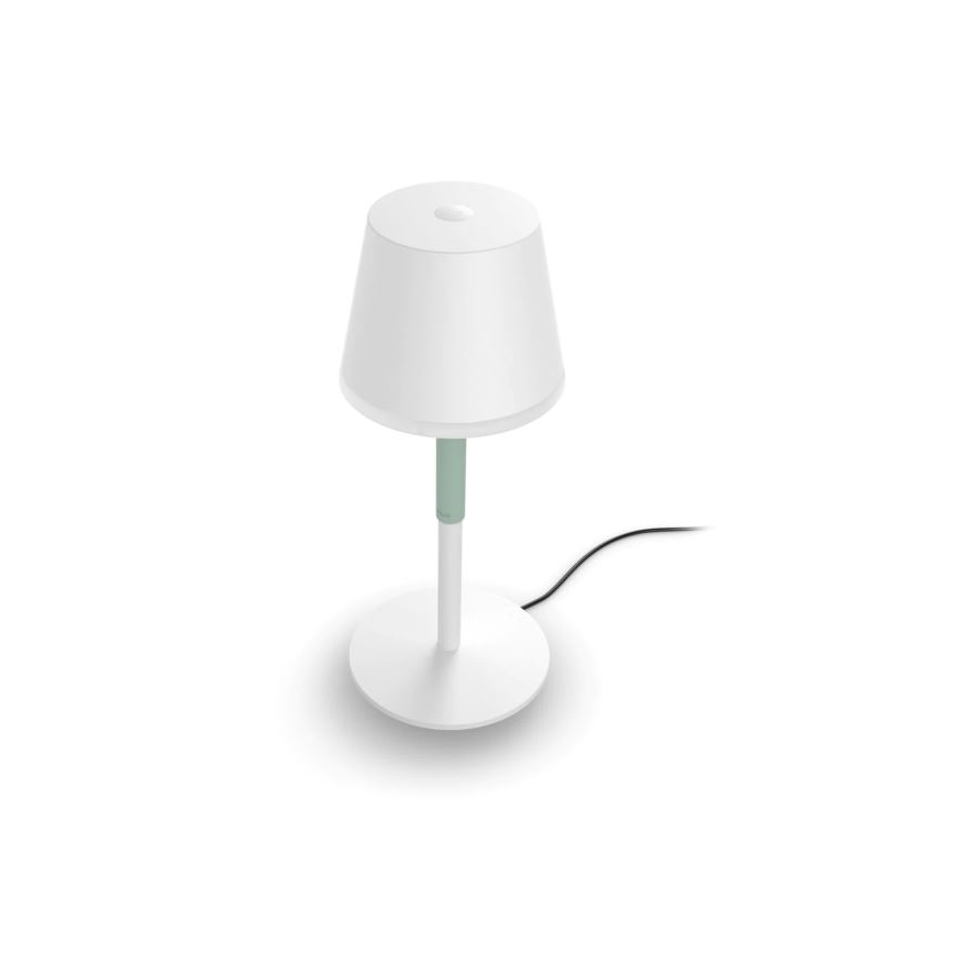 Philips - Lampe tactile d'extérieur RGBW à intensité variable Hue GO LED/6,2W/230V 2000-6500K IP54