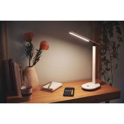 Philips - Dimbare LED Aanraak Tafellamp IVORY LED/5W/5V 2700/3600/5000K CRI 90