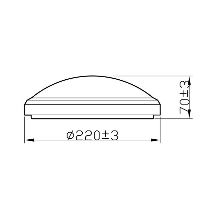 Philips - LED Badkamer Plafond Lamp LED/6W/230V 4,000K IP44