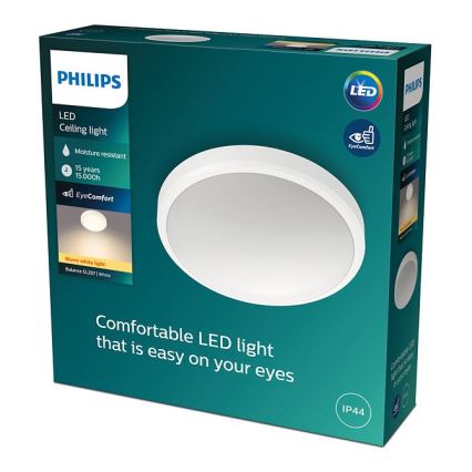 Philips - LED Badkamer plafondlamp BALANCE LED / 17W / 230V IP44