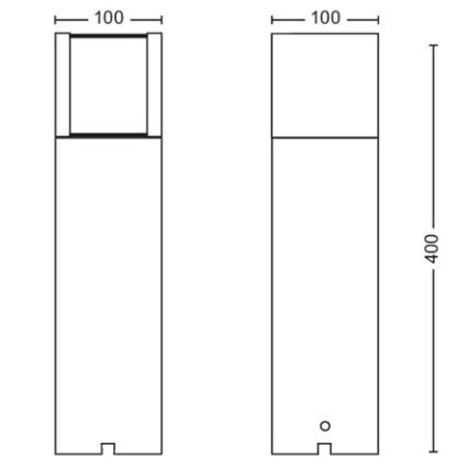 Philips - LED Buitenlamp LED/6W/12V 2700K IP44