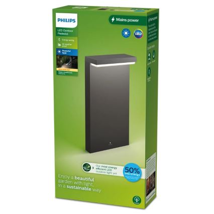 Philips - LED Buitenlamp BUSTAN LED/3,8W/230V 2700K 40 cm IP44