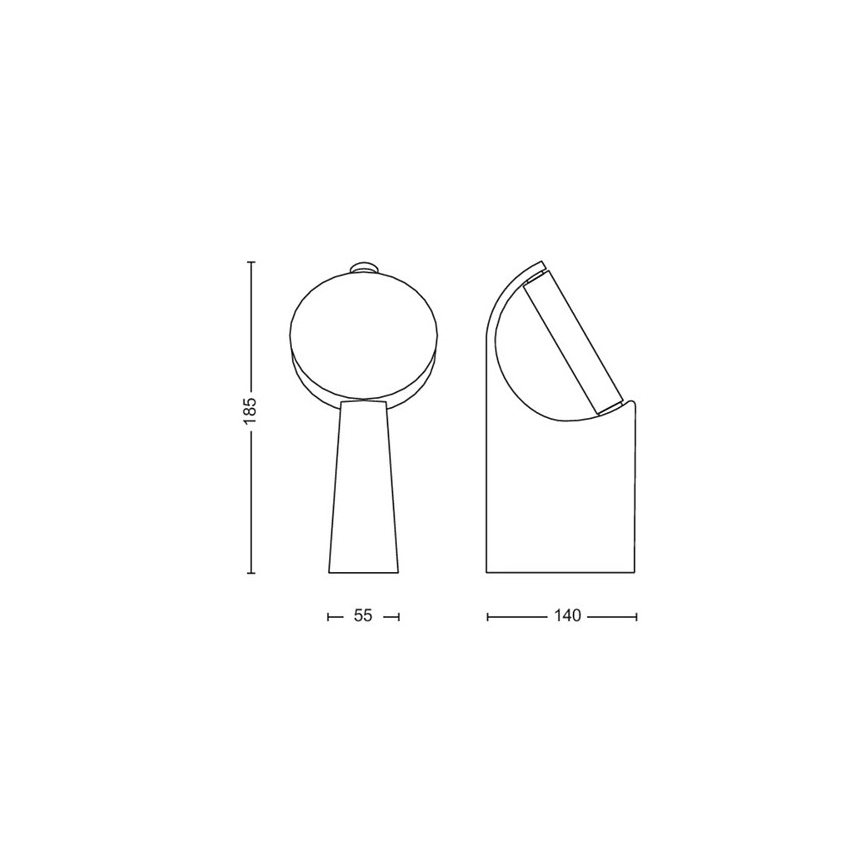 Philips - LED Buitenlamp LED/7W/230V 4000K IP44