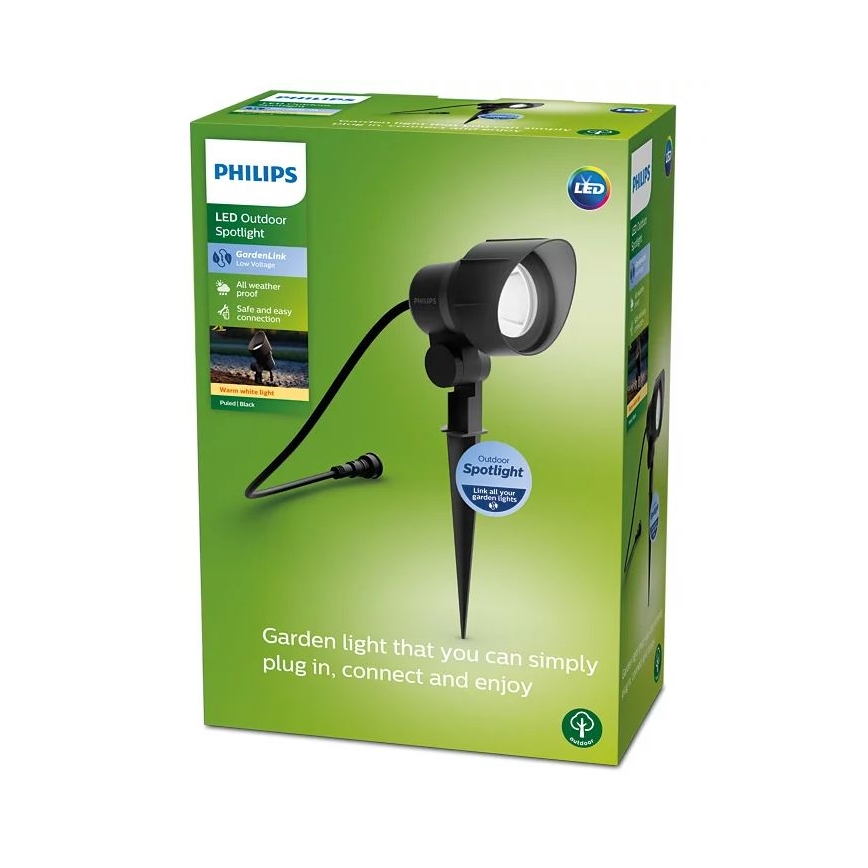 Philips - LED Buitenspot LED/6W/12V 2700K IP44