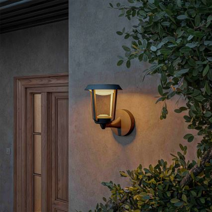 Philips - LED buitenwandlamp NUVY LED/4,3W/230V 2700K IP44