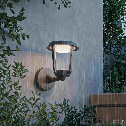 Philips - LED buitenwandlamp NUVY LED/4,3W/230V 2700K IP44