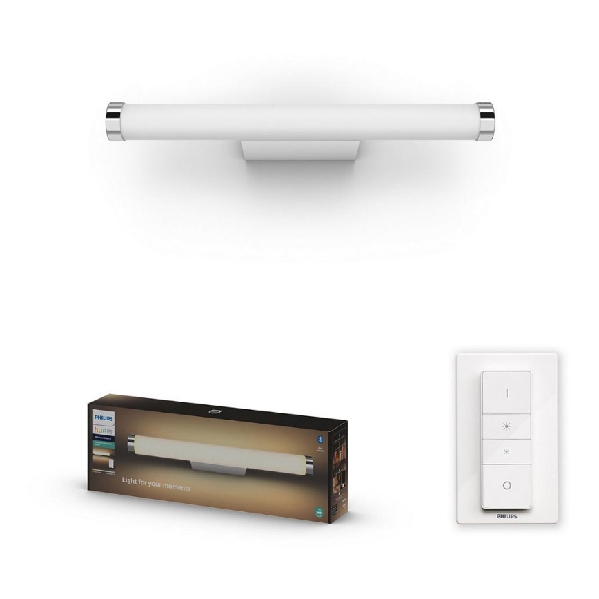 Philips - LED Dimbaar badkamer verlichting Hue ADORE LED/13W/230V IP44 + afstandsbediening