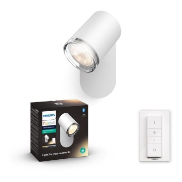 Philips - LED dimbare badkamerlamp Hue ADORE 1xGU10/5W/230V IP44 + afstandsbediening