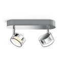 Philips - LED dimbare inbouwspot 2xLED/4,5W/230V