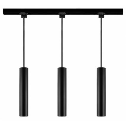 Philips – Dimbare LED-hanglamp op kabel voor het EASYLINK-railsysteem, 3x GU10/7W/230V, 2200–2700K, 1 m, zwart