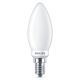 Philips LED Dimbare lamp E14 / 6W / 230V 2200K-2700K WarmGlow
