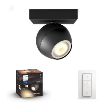Philips - LED dimbare spot Hue BUCKRAM 1xGU10/5W/230V + afstandsbediening