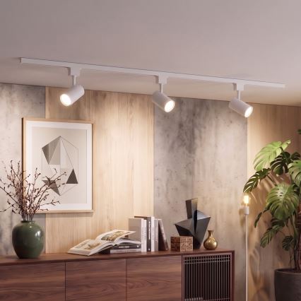 Philips - Dimbare LED-spot in het EASYLINK-railsysteem 3xGU10/6,2W/230V 2200-2700K 1m wit