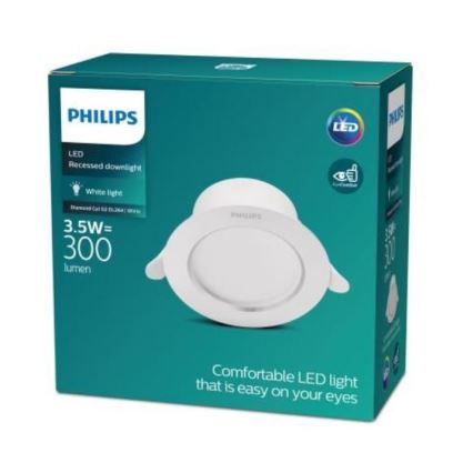 Philips - LED Hang plafondverlichting LED/3,5W/230V 3000K