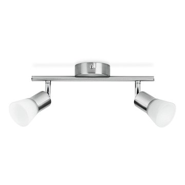 Philips - LED inbouwspot 2xLED/4,3W/230V mat chroom