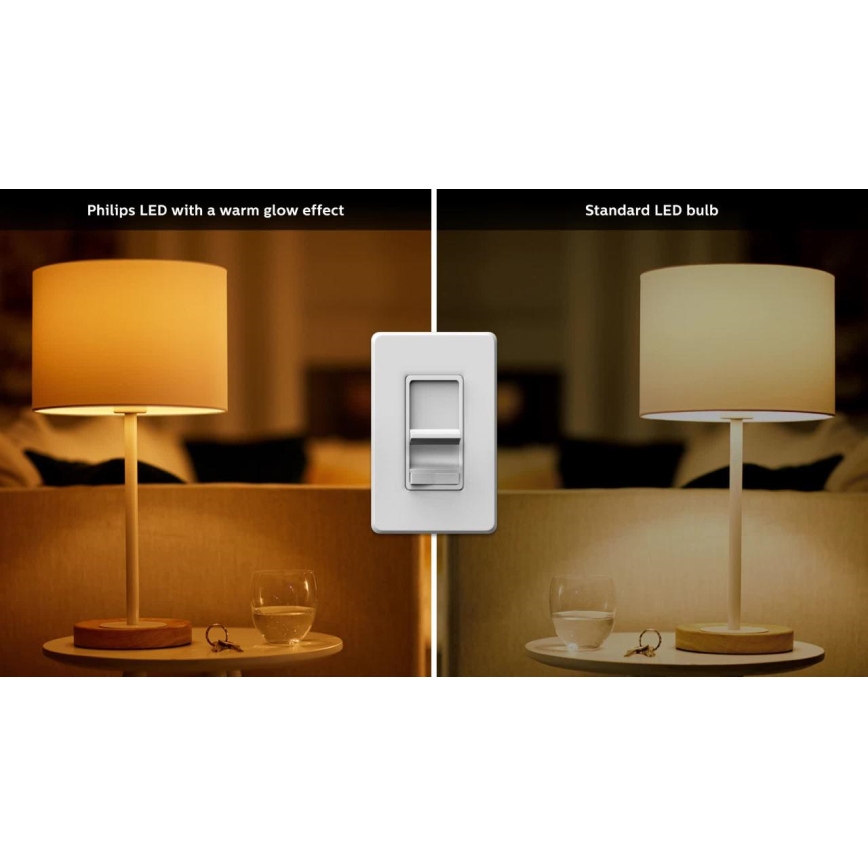 Philips - LED Lamp dimbaar E27 / 8W / 230V