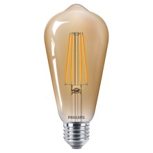 Philips - LED Lamp VINTAGE ST64 E27 / 5,5W / 230V