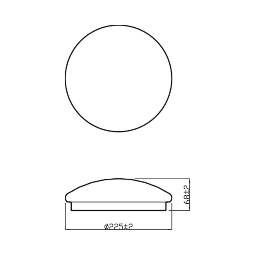 Philips - LED Plafond Lamp MOIRE LED/6W/230V