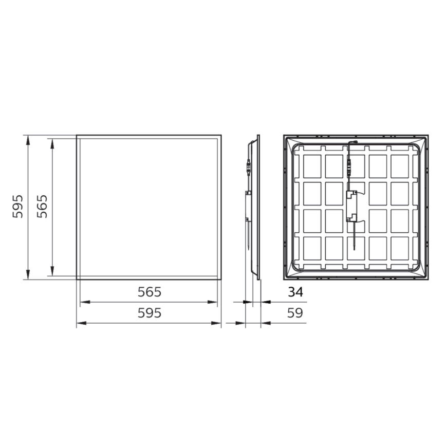 Philips - LED-Plafondpaneel LED/34W/230V 4000K UGR&lt;22 IP40