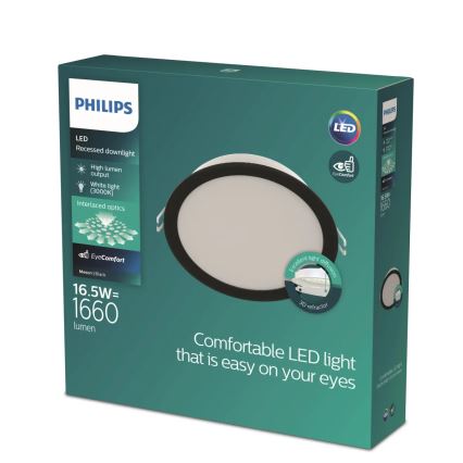 Philips - LED Plafonnier encastré MESON LED/16,5W/230V 3000K