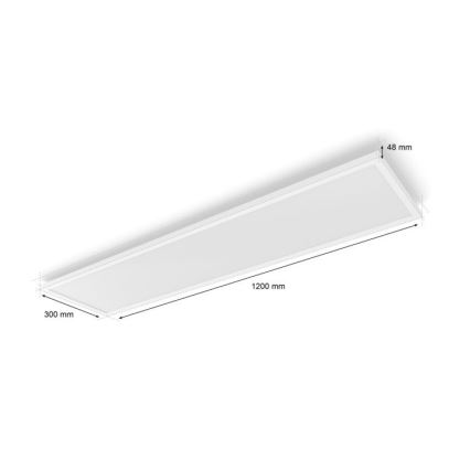 Philips - LED RGB Dimbaar lichtpaneel Hue White And Color Ambiance LED/60W/230V 2000-6500K