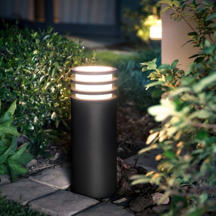 Philips - LED RGB dimbare buitenlamp Hue LUCCA 1xE27/8,1W/230V 25 cm 1000-20000K IP44