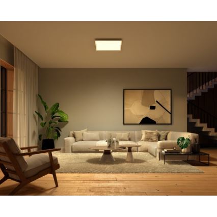 Philips - LED RGB Panneau à intensité variable Hue White And Color Ambiance LED/60W/230V 2000-6500K