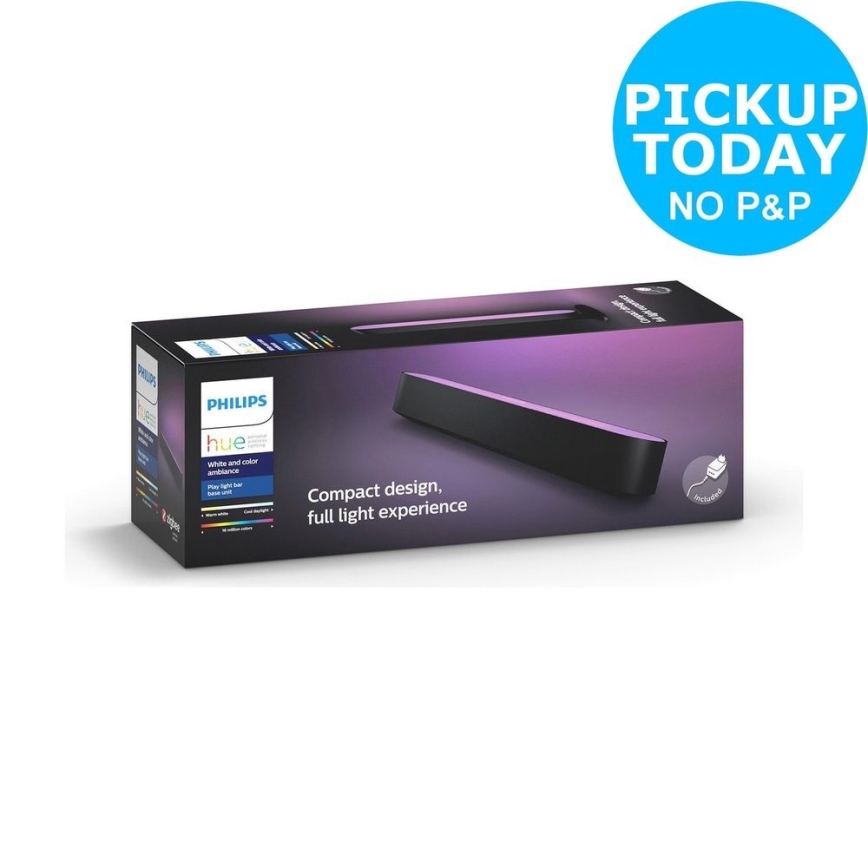Philips - LED RGB Tafellamp dimbaar Hue PLAY LED/6W/230V
