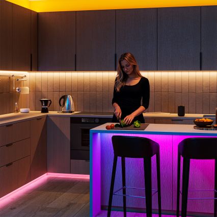Philips - LED RGBIC dimbare SMART STRIP 10 m LED/43W/230V 2700-6500K Wi-Fi