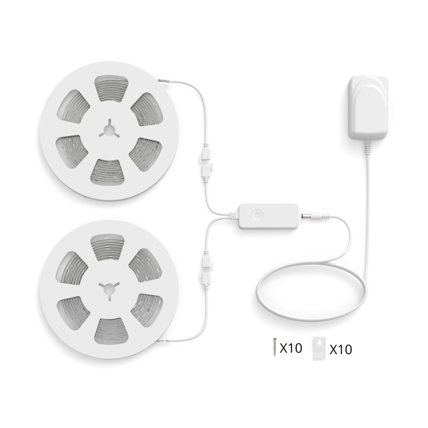Philips - SMART STRIP RGBIC dimbare LED-strip 2x5m LED/21W/230V 2700-6500K Wi-Fi