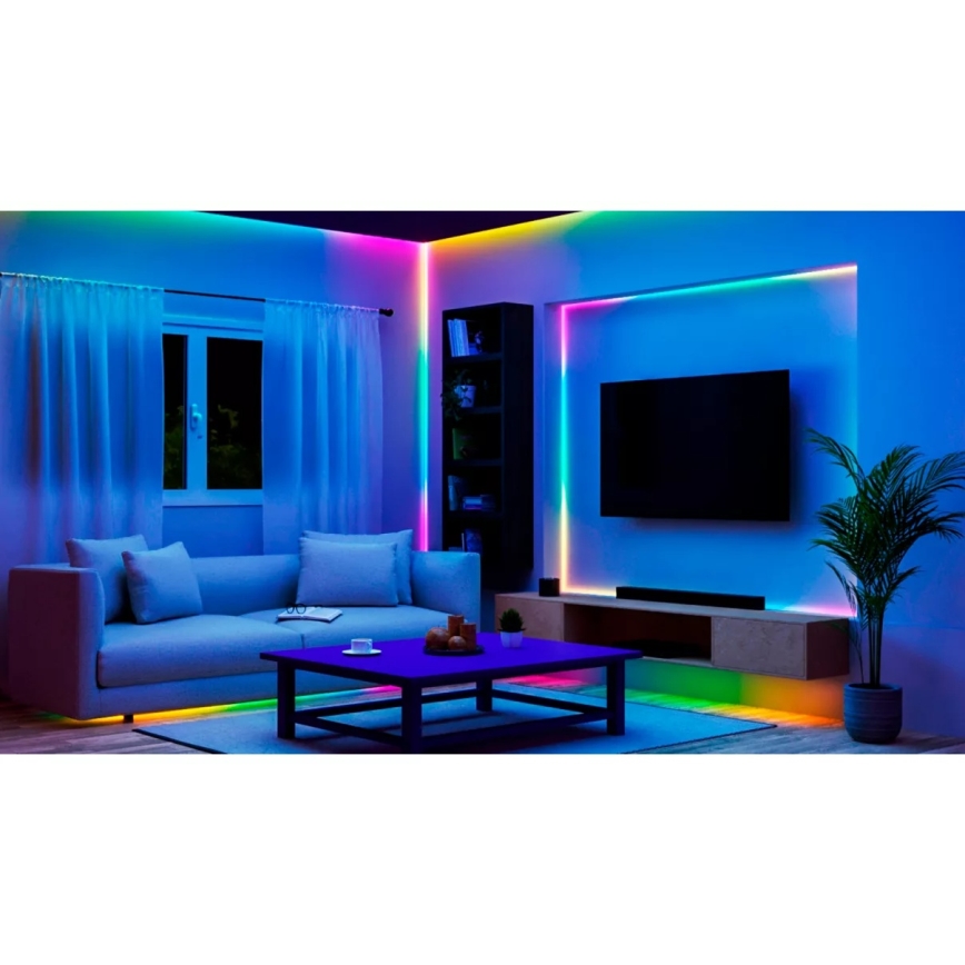 Philips - Dimbare RGBIC LED-strip SMART STRIP 20m LED/36W/230V 2700-6500K Wi-Fi