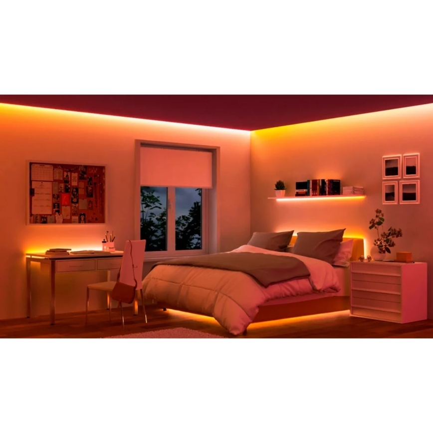 Philips - LED RGBIC dimbare strip SMART STRIP 4m LED/12W/230V 2700-6500K Wi-Fi