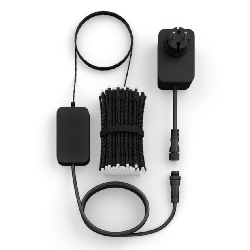 Philips - LED RGBW Dimbaar buitenshuis ketting HUE WHITE AND COLOR AMBIANCE 250xLED 24,4 m 2000-6500K IP54