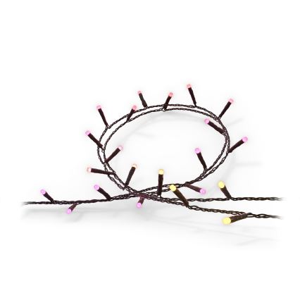 Philips - LED RGBW dimbaar lichtsnoer voor buiten HUE WHITE AND COLOR AMBIANCE 500 LEDs 44,4 m 2000-6500K IP54