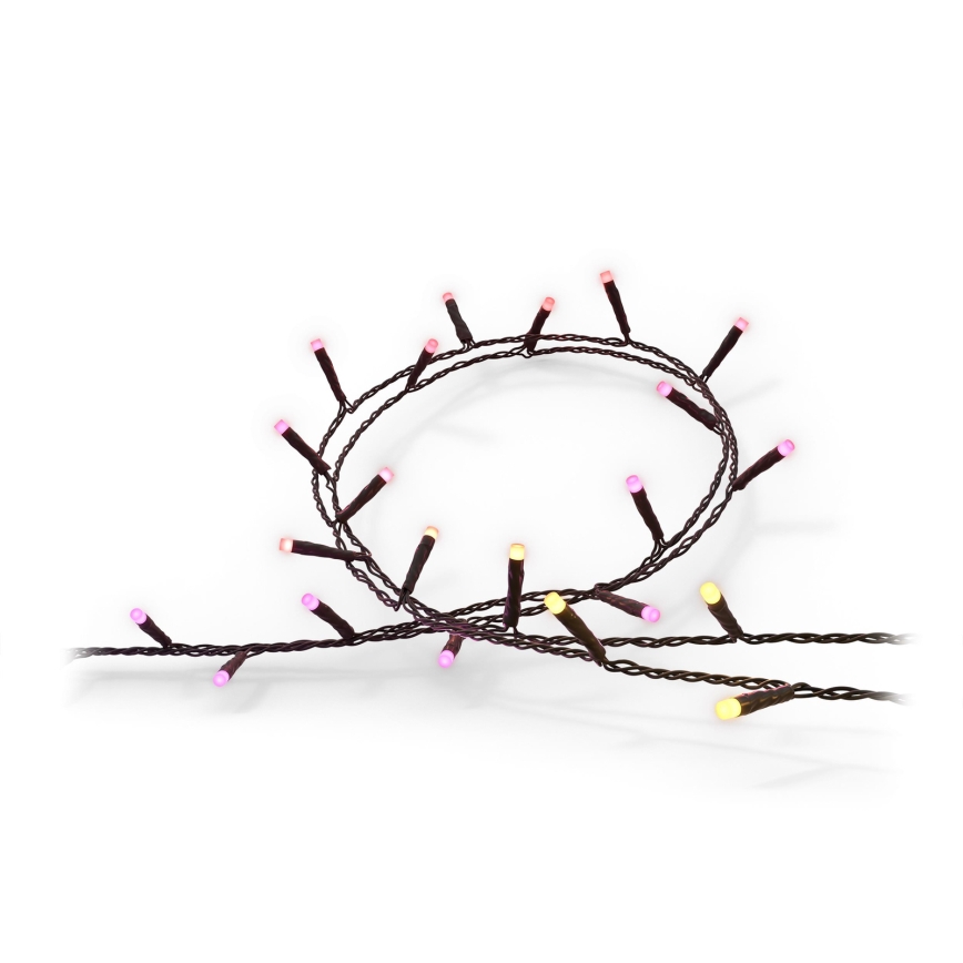 Philips - LED RGBW dimbaar lichtsnoer voor buiten HUE WHITE AND COLOR AMBIANCE 500 LEDs 44,4 m 2000-6500K IP54