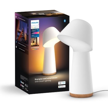 Philips - LED RGBW Dimbaar tafellamp Hue TWILIGHT LED/13,4W/230V 2000-6500K