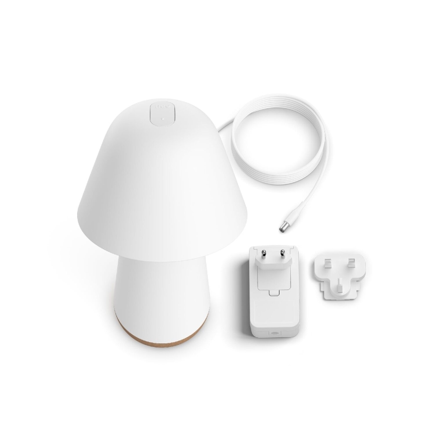 Philips - LED RGBW Dimbaar tafellamp Hue TWILIGHT LED/13,4W/230V 2000-6500K