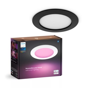 Philips - LED RGBW Dimbare en hangende badkamer verlichting Hue SLIM LED/12W/230V IP44 2200-6500K
