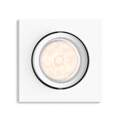Philips - LED RGBW dimbare inbouwspot DONEGAL 1xGU10/4,8W/230V + afstandsbediening