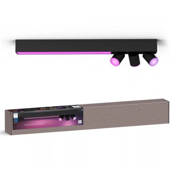 Philips - LED RGBW Dimbare inbouwspot Hue CENTRIS 3xGU10/4,2W/230V + LED/11W 2000-6500K
