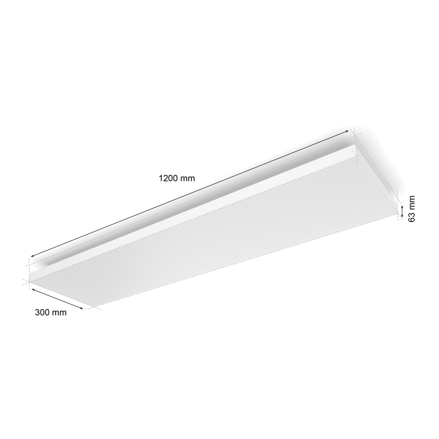 Philips - LED RGBW Dimbare plafondlamp Hue DATURA LED/67W/230V 2000-6500K