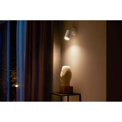 Philips - LED RGBW Dimbare spot Hue FUGATO 1xGU10/4,2W/230V 2000-6500K wit
