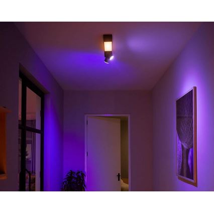 Philips - LED RGBW Spot à intensité variable Hue CENTRIS LED/11W/230V + 2xGU10/5,7W