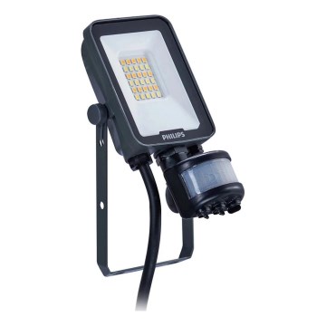 Philips - LED-schijnwerper met bewegings- en schemersensor LEDINAIRE ALL-IN LED/10W/230V 3000/4000/6500K IP65