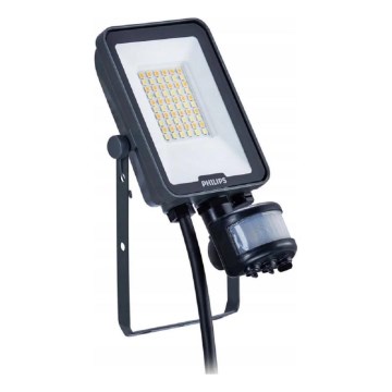 Philips - LED-schijnwerper met bewegings- en schemersensor LEDINAIRE ALL-IN LED/20W/230V 3000/4000/6500K IP65