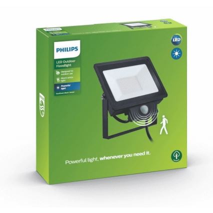 Philips - LED Schijnwerper met Sensor DECOFLOOD LED/50W/230V IP65 CRI 90