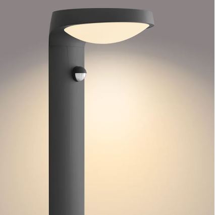 Philips - LED Solar lamp met sensor LED/1.2W/4V 3000K IP44