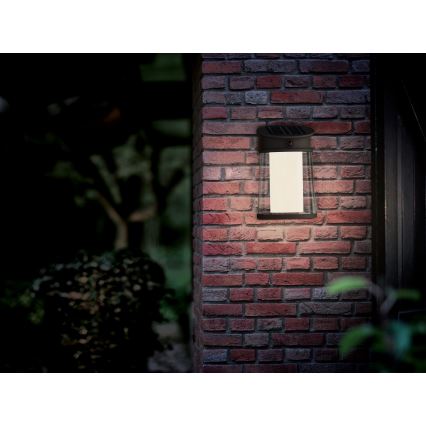 Philips - LED Solar wandlamp met sensor JUDA LED/3,2W/3,7V 4000K IP44