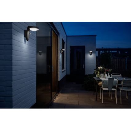 Philips - LED Solar wandlamp met sensor LED/1,2W/4V 1800 mAh 4000K IP44